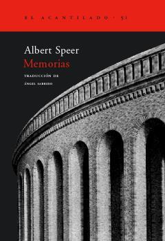 MEMORIAS ALBERT SPEER | 9788495359438 | SPEER, ALBERT