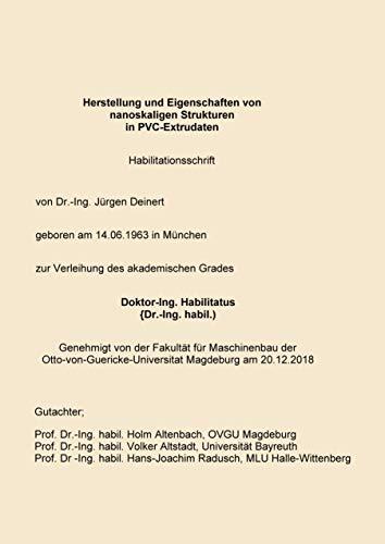 HABILITATIONSSCHRIFT | 9783750404717 | DEINERT, JURGEN