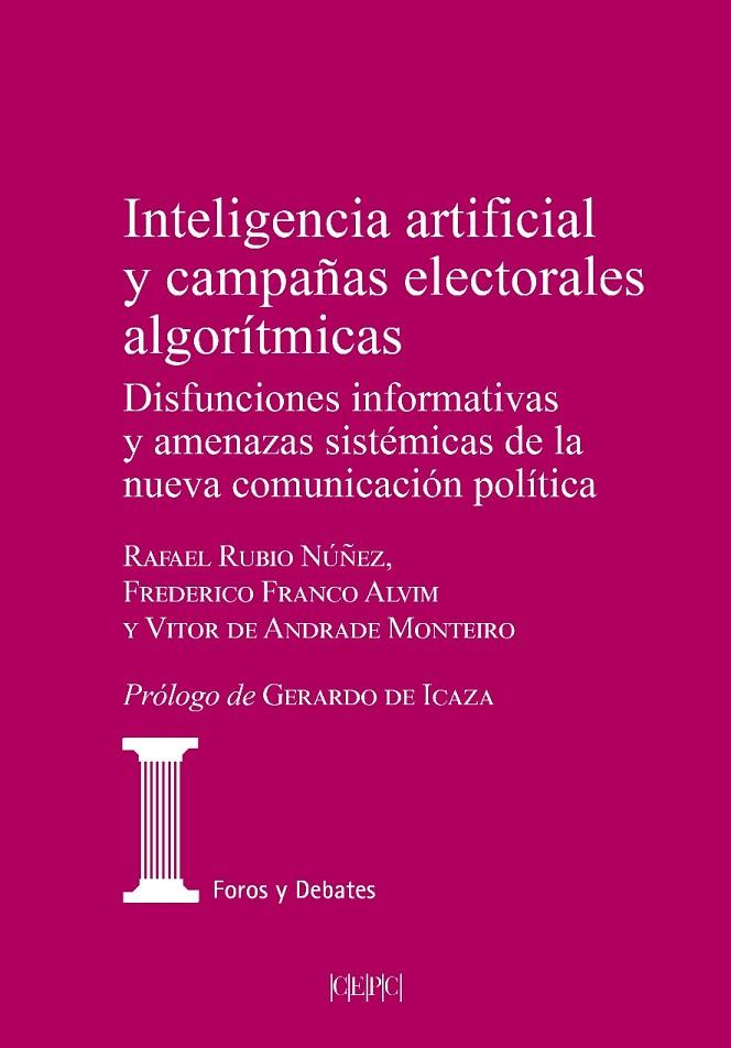 INTELIGENCIA ARTIFICIAL Y CAMPAÑAS ELECTORALES | 9788425920547 | DE ANDRADE MONTEIRO, VITOR