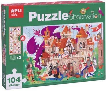 PUZZLE OBSERVATION 104 PECES. CASTILLO | 8410782179160