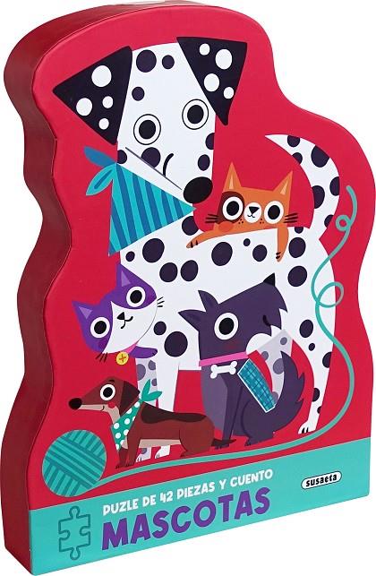 MASCOTAS - PUZLES Y CUENTOS | 9788410841079 | SUSAETA EDICIONES