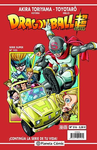 DRAGON BALL SERIE ROJA 316 / SUPER 105 | 9788411401418 | TORIYAMA, AKIRA