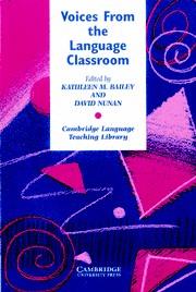 VOICES FROM THE LANGUAGE CLASSROOM | 9780521559041 | BAILEY, KATHLEEN M. / NUNAN, DAVID