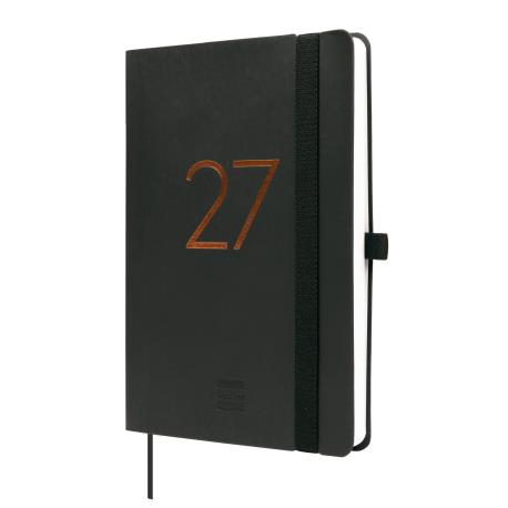 AGENDA ENQUADERNADA 16 MESOS CAPRI F4 SVH 26-27 NEGRE | 8422952415299