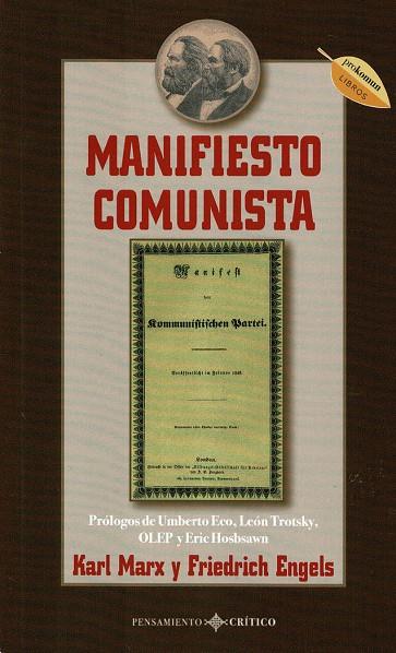 MANIFIESTO COMUNISTA | 9788418672576 | ENGELS, FRIEDICH / MARX, KARL