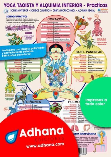 PÒSTER ADHANA YOGA TAOÍSTA Y ALQUIMIA INTERIOR | 8436005161637