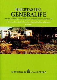 HUERTAS DEL GENERALIFE | 9788490453148 | HERNANDEZ BERMEJO, J. / GARCIA, E.