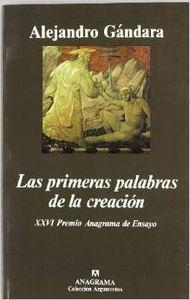 PRIMERAS PALABRAS DE LA CREACIÓN, LAS | 9788433905628 | GÁNDARA, ALEJANDRO