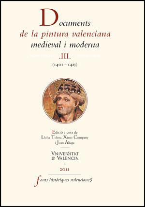 DOCUMENTS DE LA PINTURA VALENCIANA MEDIEVAL I MODERNA III | 9788437080338 | VARIOS AUTORES