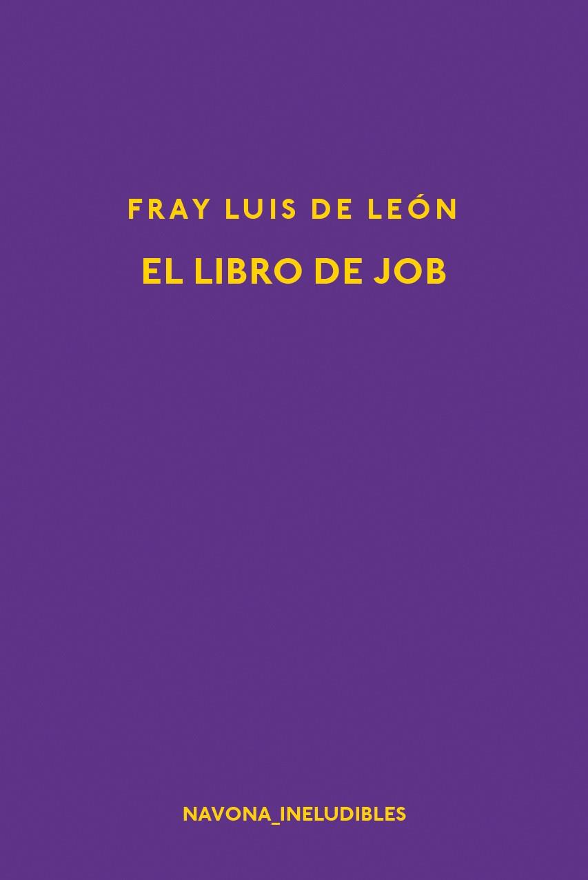 LIBRO DE JOB, EL | 9788417181512 | DE LEON, FRAY LUIS