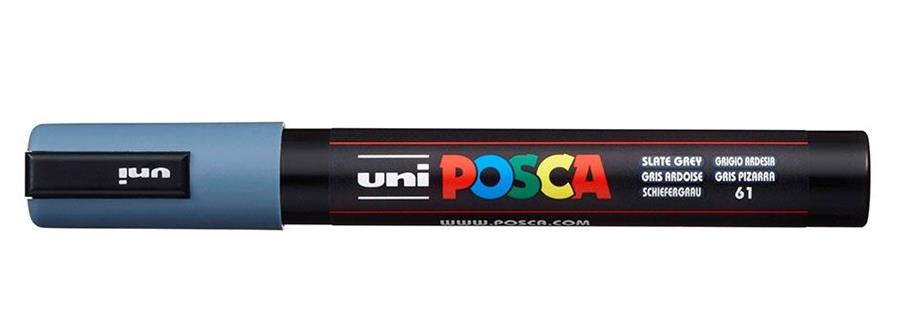 RETOLADOR UNI POSCA PC 5M GRIS PISSARRA | 4902778107492