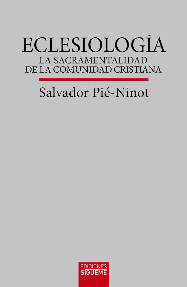 ECLESIOLOGIA | 9788430122417 | PIE NINOT, SALVADOR