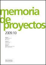 MEMORIA DE PROYECTOS 2009-10 | 9788415031918 | BERGERA SERRANO, JOSÉ IGNACIO