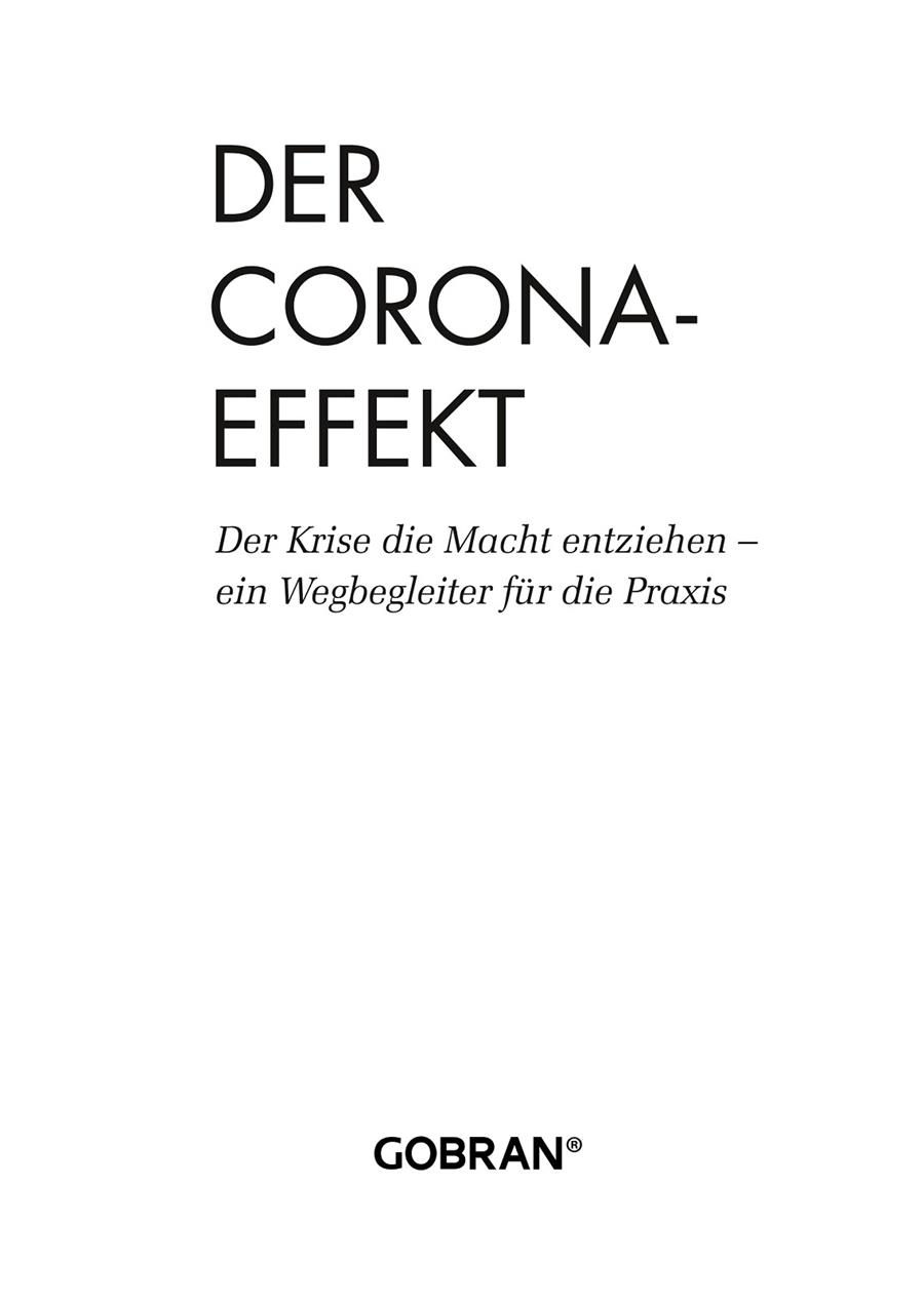DER CORONA-EFFEKT | 9783751921527 | GOBRAN, MICHAEL