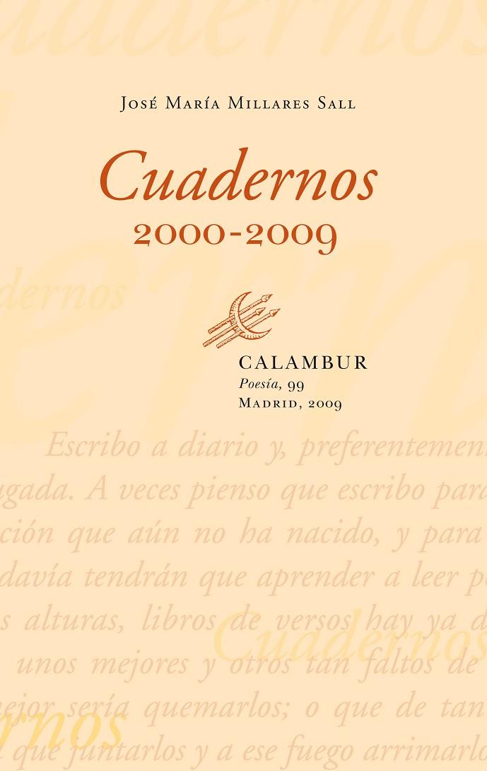 CUADERNOS | 9788483591918 | MILLARES SALL, JOSE MARIA