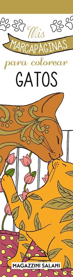 MIS MARCAPAGINAS PARA COLOREAR - GATOS | 9788893671736 | AA., VV.