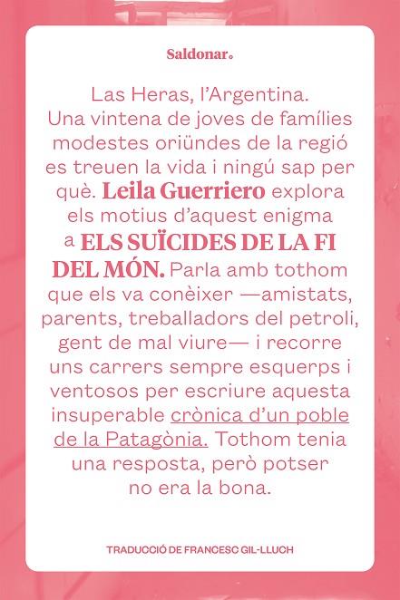 SUÏCIDES DE LA FI DEL MÓN, ELS | 9788419571274 | GUERRIERO, LEILA
