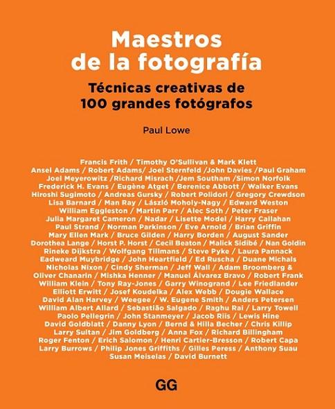 MAESTROS DE LA FOTOGRAFÍA | 9788425230059 | LOWE, PAUL