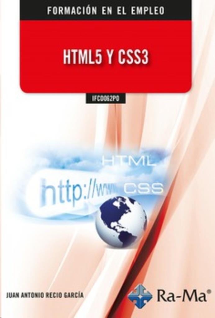 HTML5 Y CSS3 | 9788418971303 | RECIO, JUAN ANTONIO