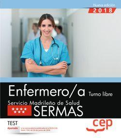 ENFERMERO/A. TURNO LIBRE. SERVICIO MADRILEÑO DE SALUD (SERMAS). TEST | 9788468172439 | VARIOS AUTORES
