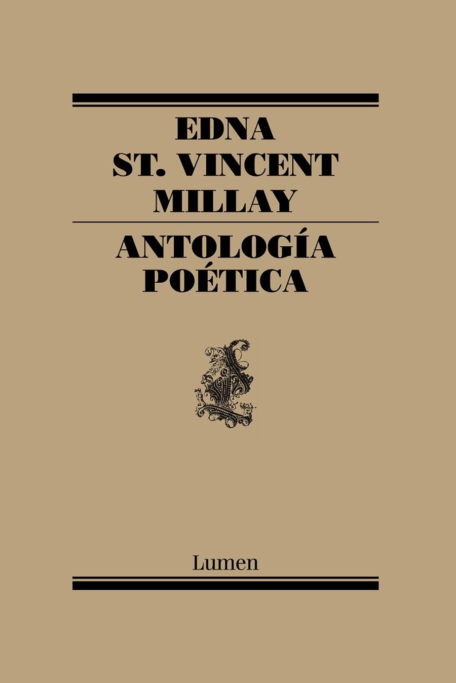 ANTOLOGÍA POÉTICA ( EDNA ST. VINCENT MILLAY) | 9788426407535 | ST. VINCENT MILLAY, EDNA
