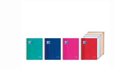 LLIBRETA OXFORD A4 200 FULLS 10 COLORS | 8412771057688