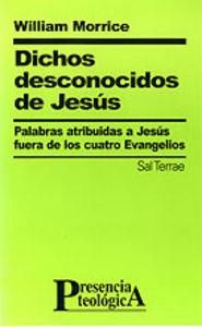 DICHOS DESCONOCIDOS DE JESÚS | 9788429314649 | MORRICE, WILLIAM
