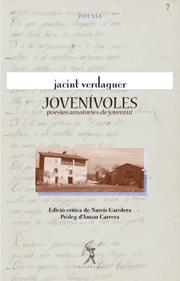 JOVENÍVOLES | 9788496786004 | VERDAGUER, JACINT
