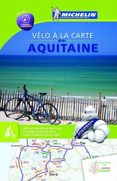 AQUITAINE À VÉLO : MAPA 150 | 9782067192324 | VARIOS AUTORES