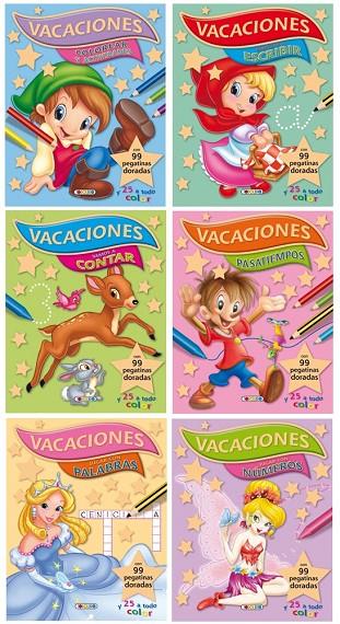VACACIONES ACTIVIDADES CLÁSICAS (6 TÍTULOS) | 9788490370353 | TODOLIBRO, EQUIPO