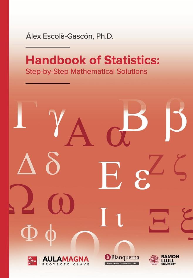 HANDBOOK OF STATISTICS | 9788419187000 | ESCOLÀ GASCÓN, PH.D., ÁLEX