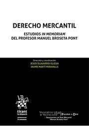 DERECHO MERCANTIL | 9788491903147 | OLAVARRÍA IGLESIA, JESÚS
