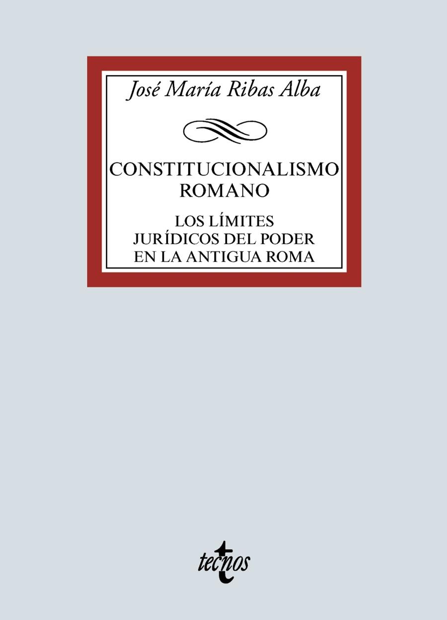 CONSTITUCIONALISMO ROMANO | 9788430976744 | RIBAS ALBA, JOSÉ MARÍA