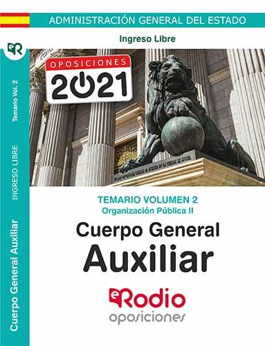 CUERPO GENERAL AUXILIAR. TEMARIO VOLUMEN 2. ACTIVIDAD ADMINISTRATIVA | 9788418331664 | VARIOS AUTORES