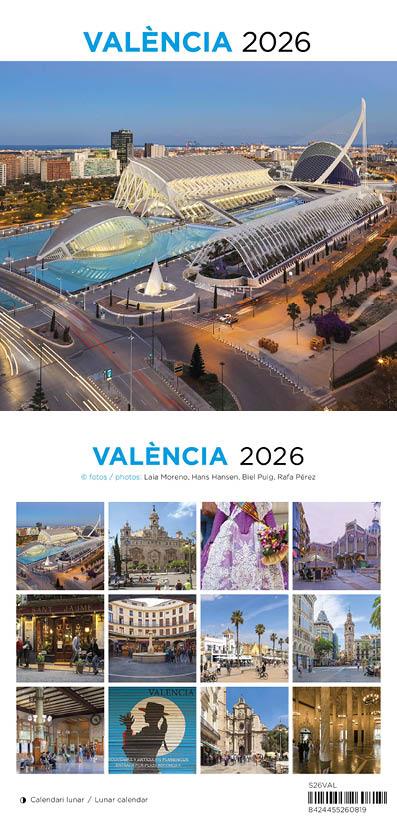 CALENDARI SOBRETAULA 2026 (14X15 CM) VALENCIA | 8424455260819