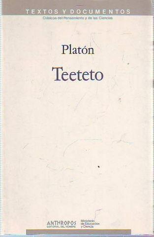 TEETETO O SOBRE LA CIENCIA | 9788476582091 | PLATON