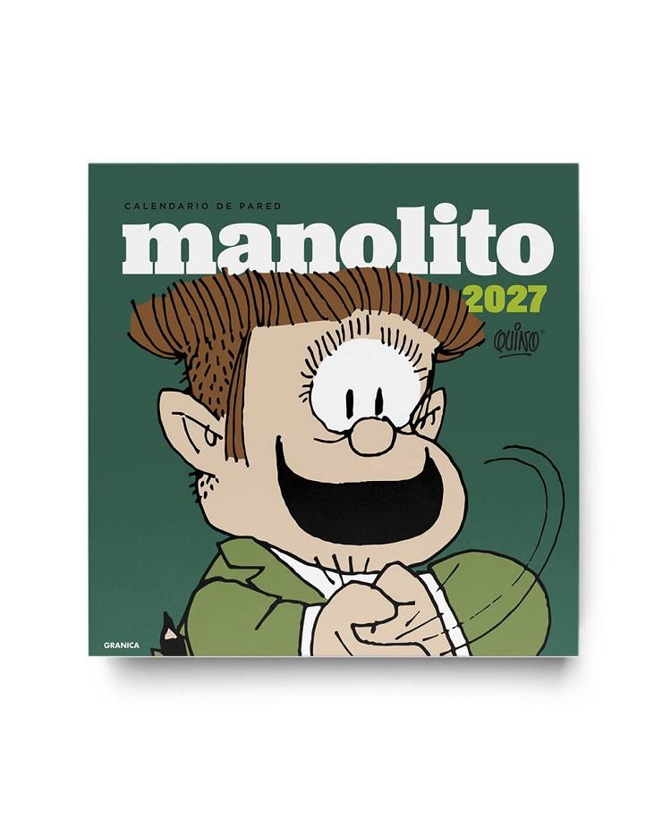 CALENDARIO 2027 MANOLITO DE PARED | 9786316693983 | QUINO