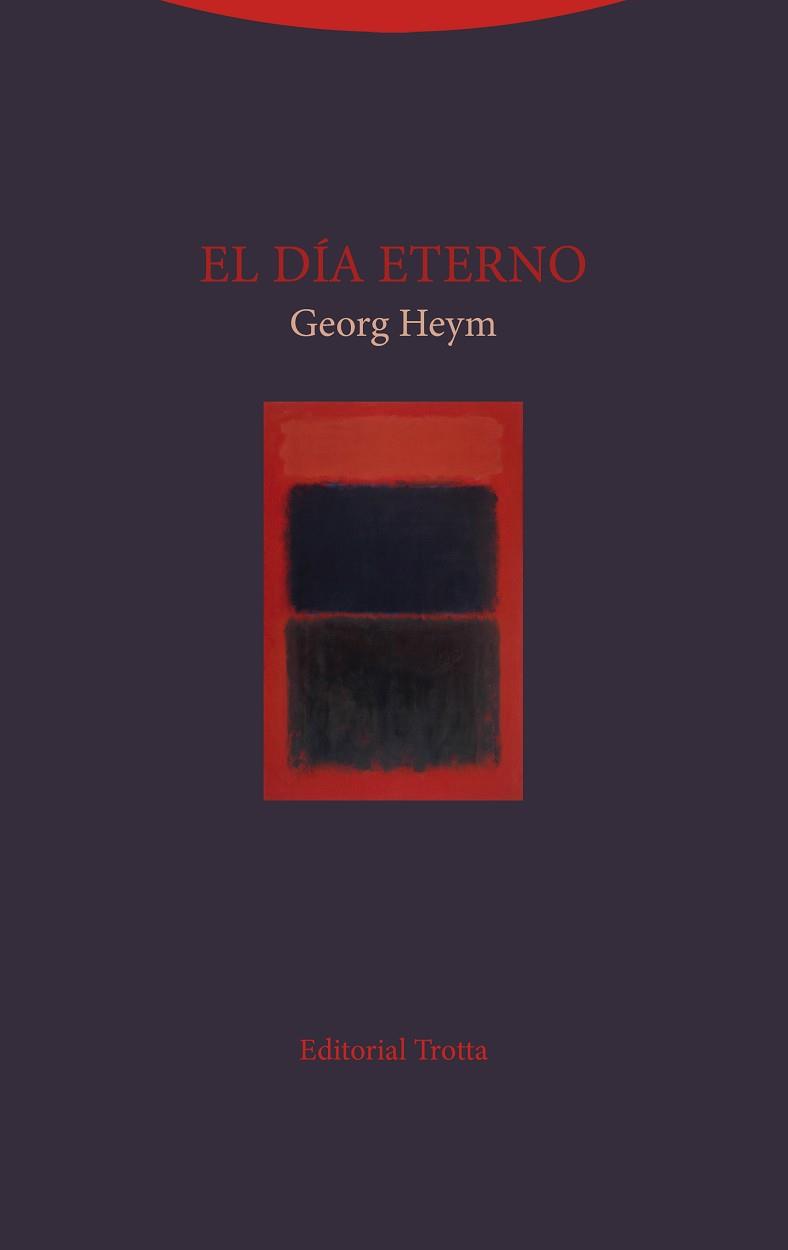 DÍA ETERNO, EL | 9788498797480 | HEYM, GEORG