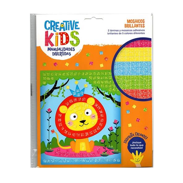 LUDUM CREATIVE KIDS MOSAICOS BRILLANTES | 8436602090996
