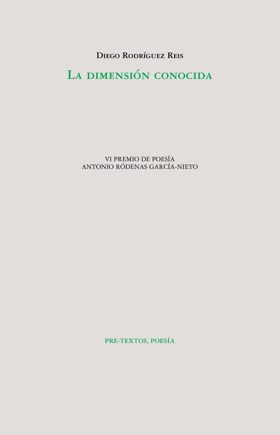 DIMENSIÓN CONOCIDA, LA | 9791388054327 | RODRÍGUEZ REIS, DIEGO