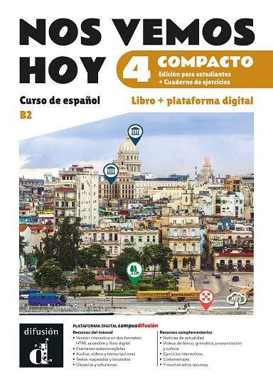 NOS VEMOS HOY 4 COMPACTO | 9788411573498 | DIAZ BARAHONA, MARTA / PEREZ CAÑIZARES, P.