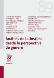 ANÁLISIS DE LA JUSTICIA DESDE LA PERSPECTIVA DE GÉNERO | 9788491908135 | AVILÉS PALACIOS, LUCÍA