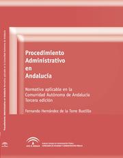 PROCEDIMIENTO ADMINISTRATIVO EN ANDALUCÍA | 9788483335765