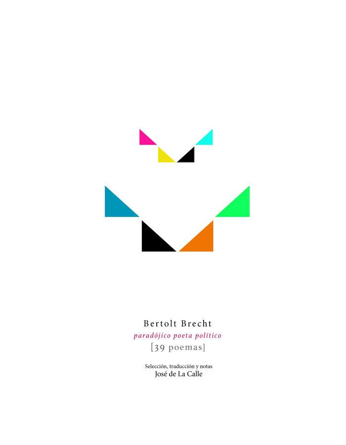 BRECHT : 39 POEMAS | 9788494809293 | BRECHT, BERTOLT