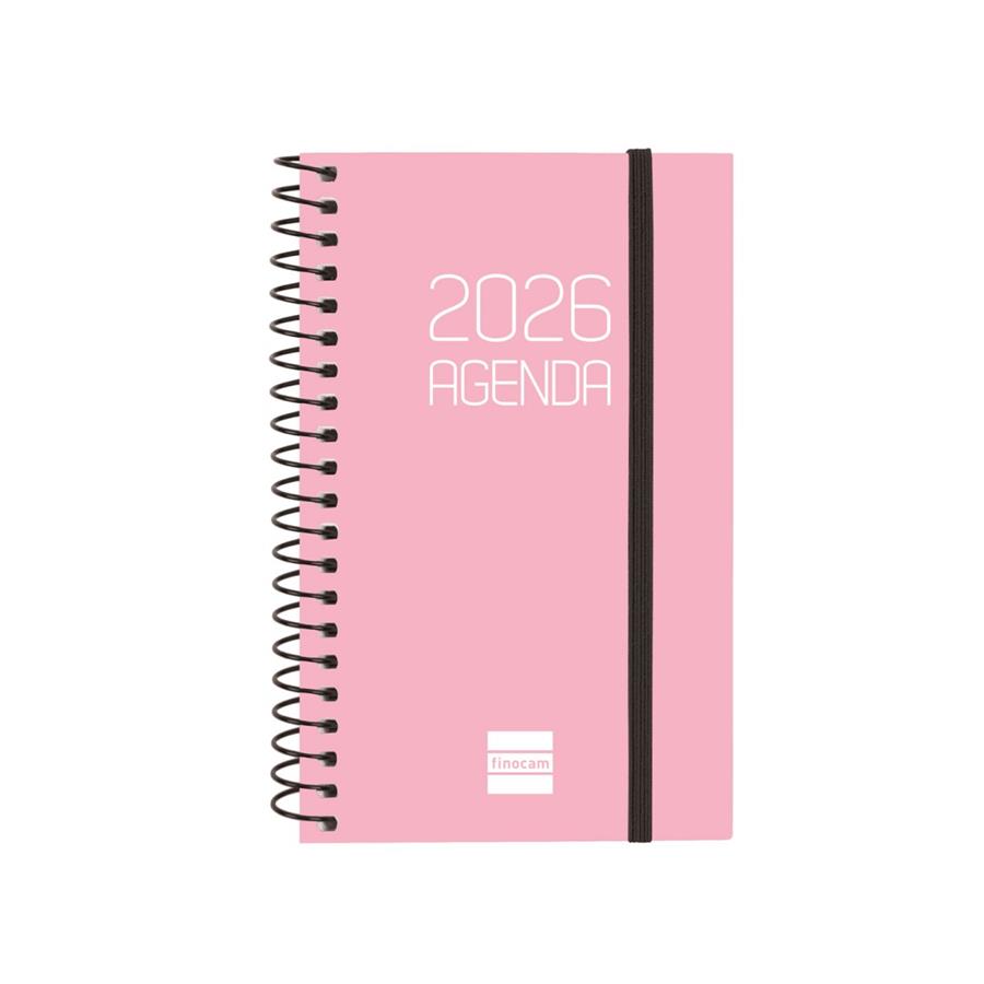 AGENDA ESPIRAL ANUAL OPAQUE E3 SVH 2026 ROSA | 8422952408901
