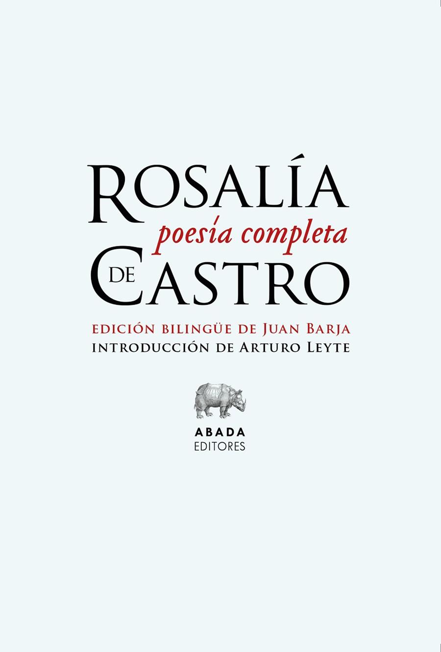 POESÍA COMPLETA (ROSALÍA DE CASTRO) | 9788419008893 | DE CASTRO, ROSALÍA
