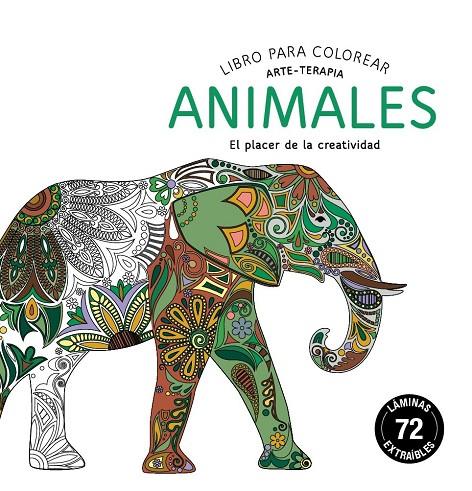 ANIMALES. LIBRO PARA COLOREAR. ARTE-TERAPIA | 9788415618515 | EDITORIAL ALMA