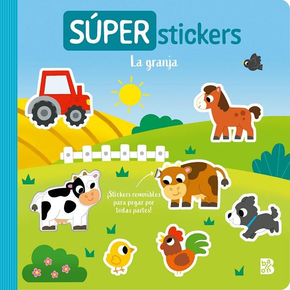 SUPER STICKERS LA GRANJA | 9789403238609 | BALLON