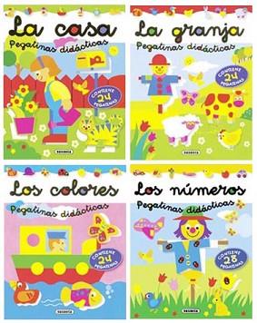 PEGATINAS DIDÁCTICAS (4 TÍTULOS) | 9788430562527 | SUSAETA, EQUIPO