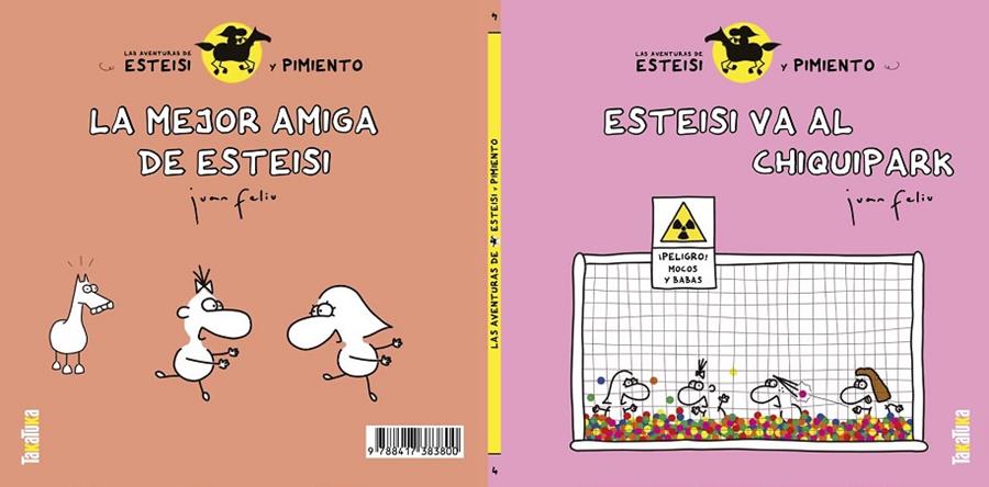 ESTEISI VA AL CHIQUIPARK / LA MEJOR AMIGA DE ESTEISI | 9788417383800 | SASTRE, JUAN FELIU
